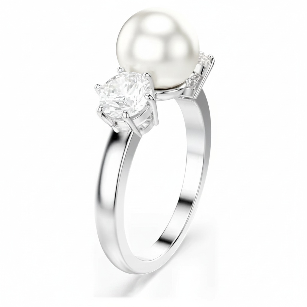 Anillo Mujer Swarovski 5689631 Plateado 12 - 3