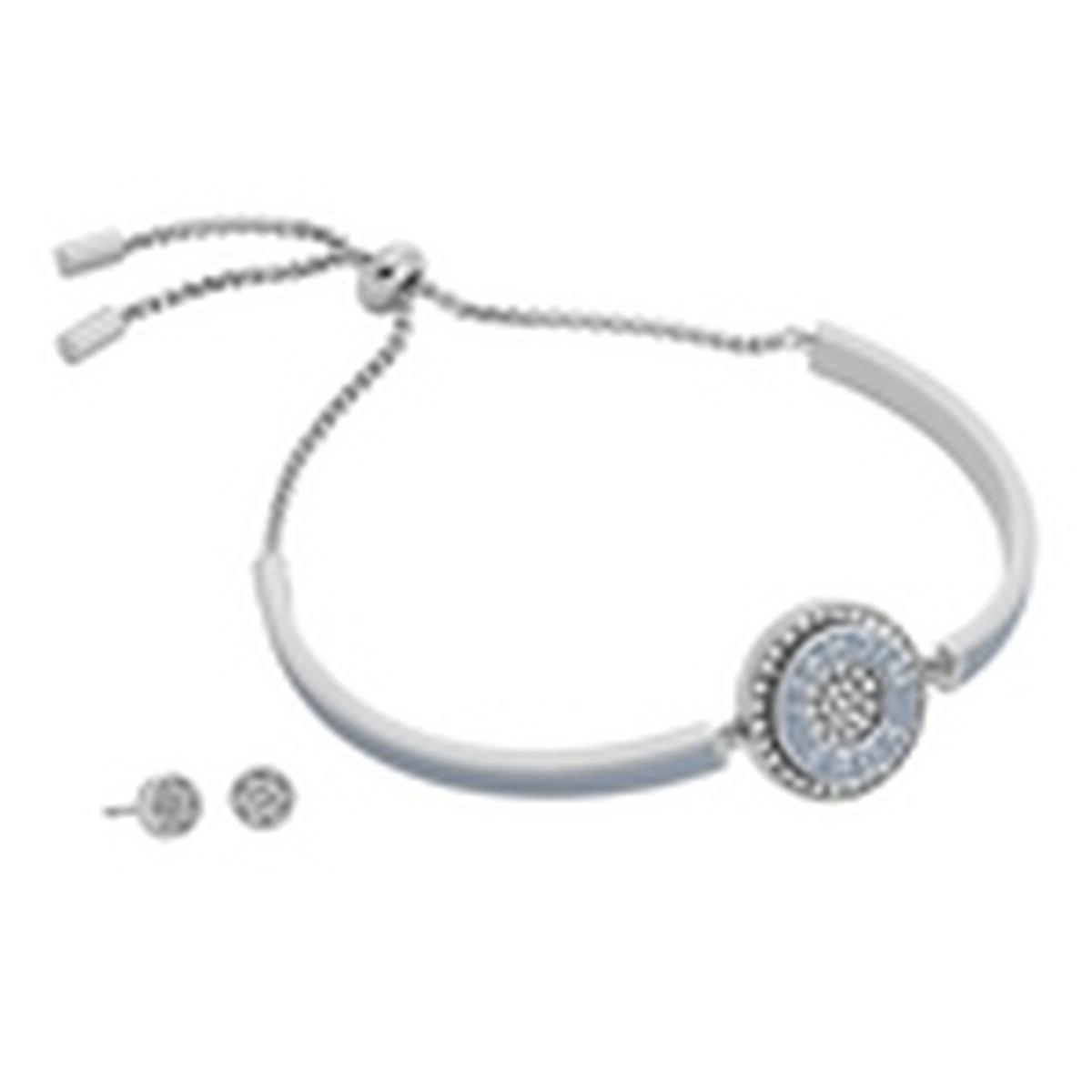 Conjunto Pulsera y Pendientes Michael Kors Fashion Plateado - 3