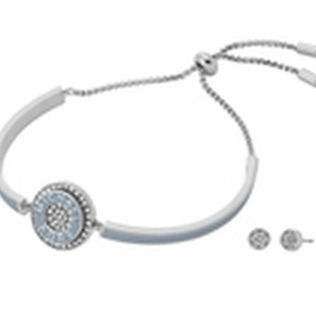 Conjunto Pulsera y Pendientes Michael Kors Fashion Plateado - 5
