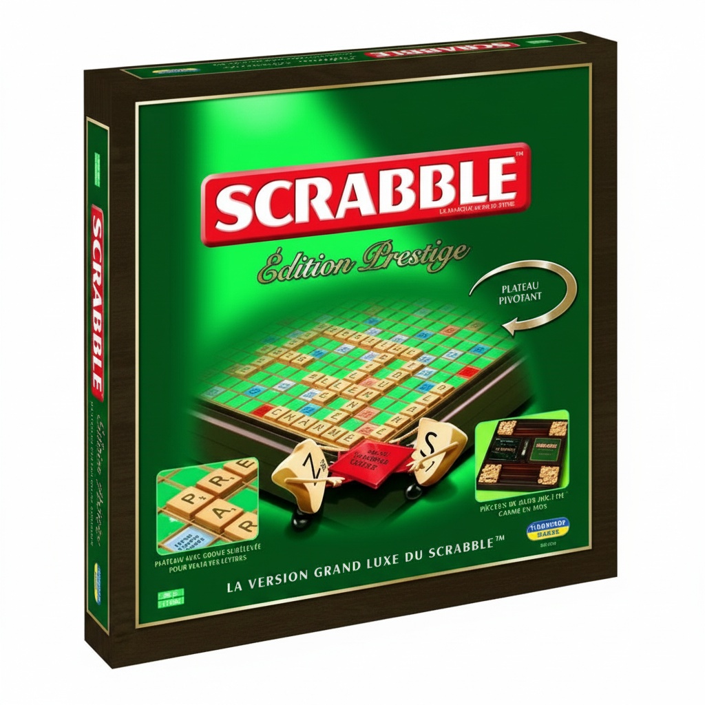 Juego de Mesa Megableu Scrabble Prestige (FR) - 2
