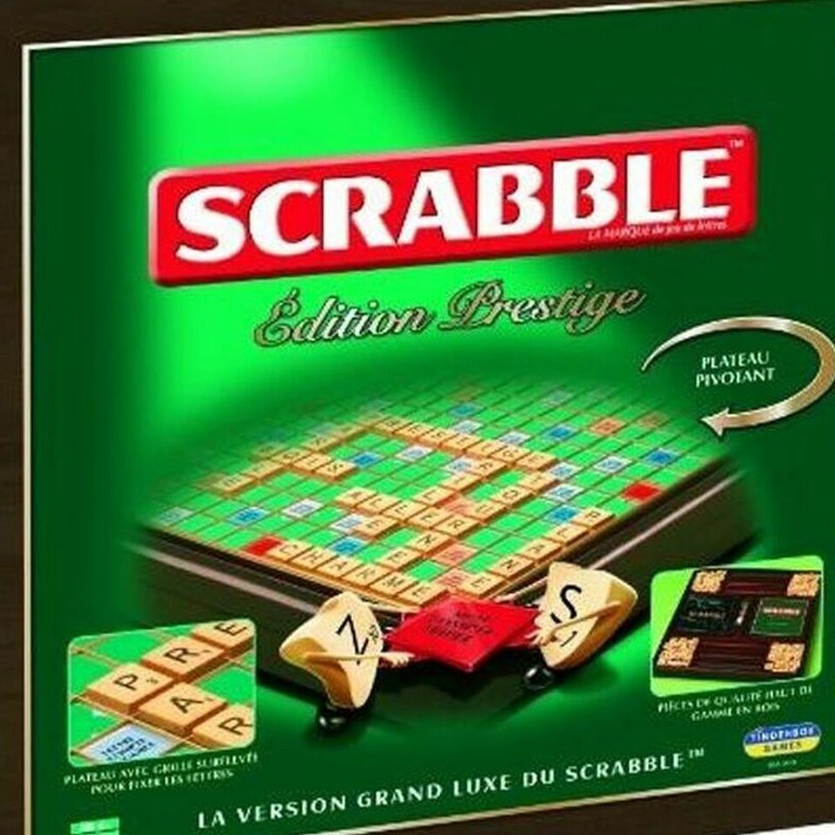 Juego de Mesa Megableu Scrabble Prestige (FR) - 4