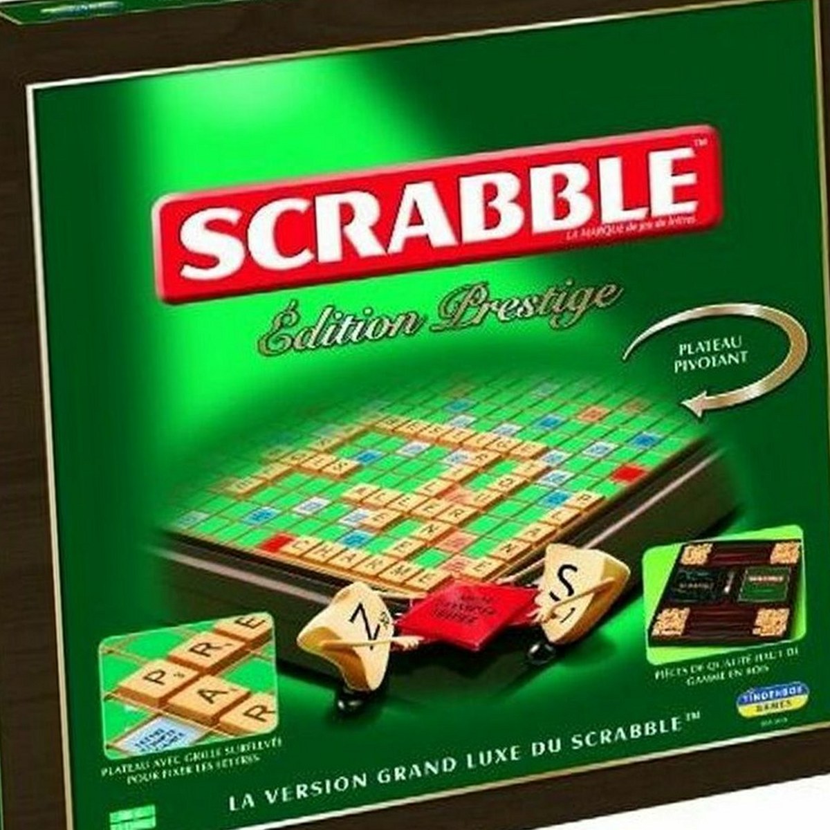 Juego de Mesa Megableu Scrabble Prestige (FR) - 5