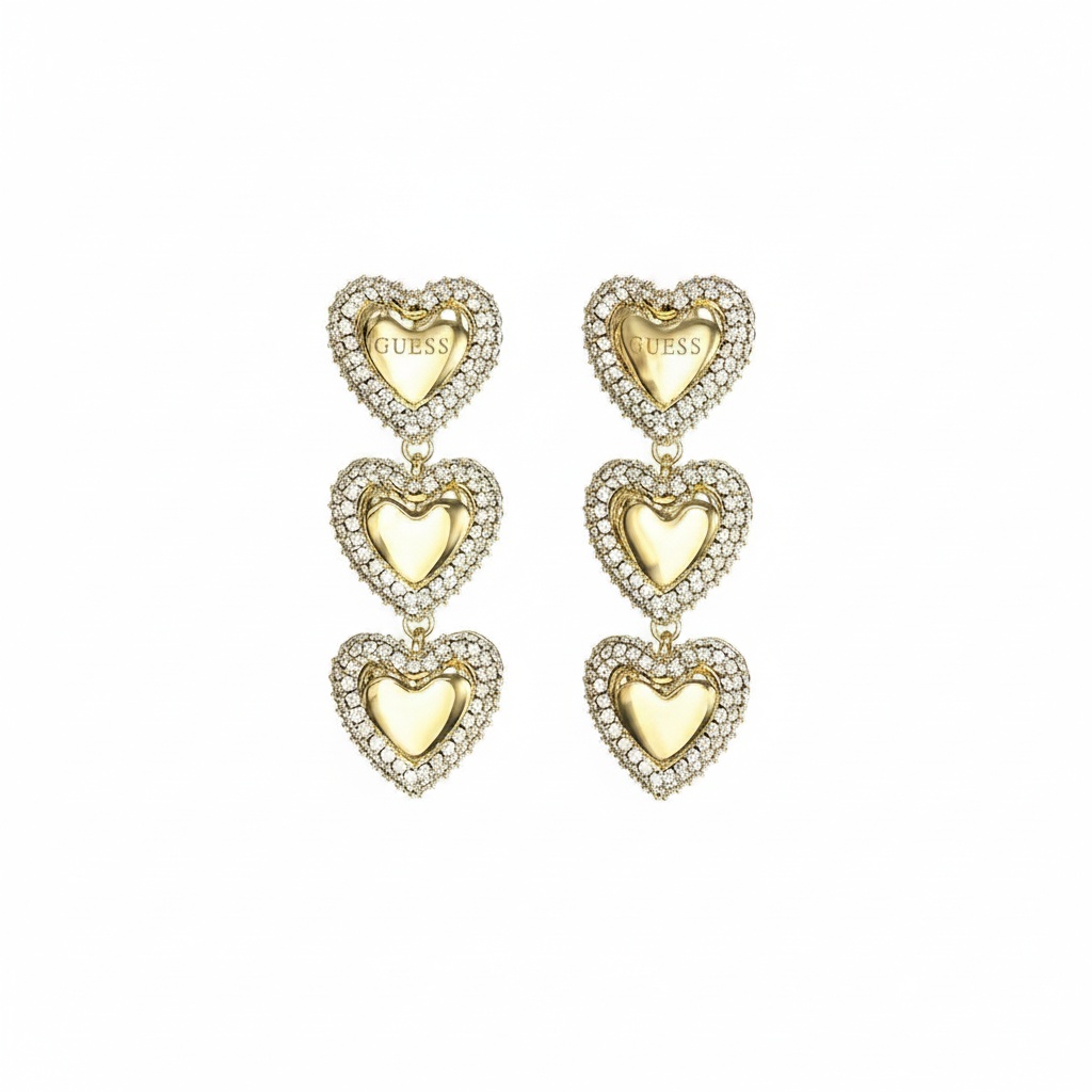 Pendientes Mujer Guess JUBE06011JWYGT-U Dorado - 2