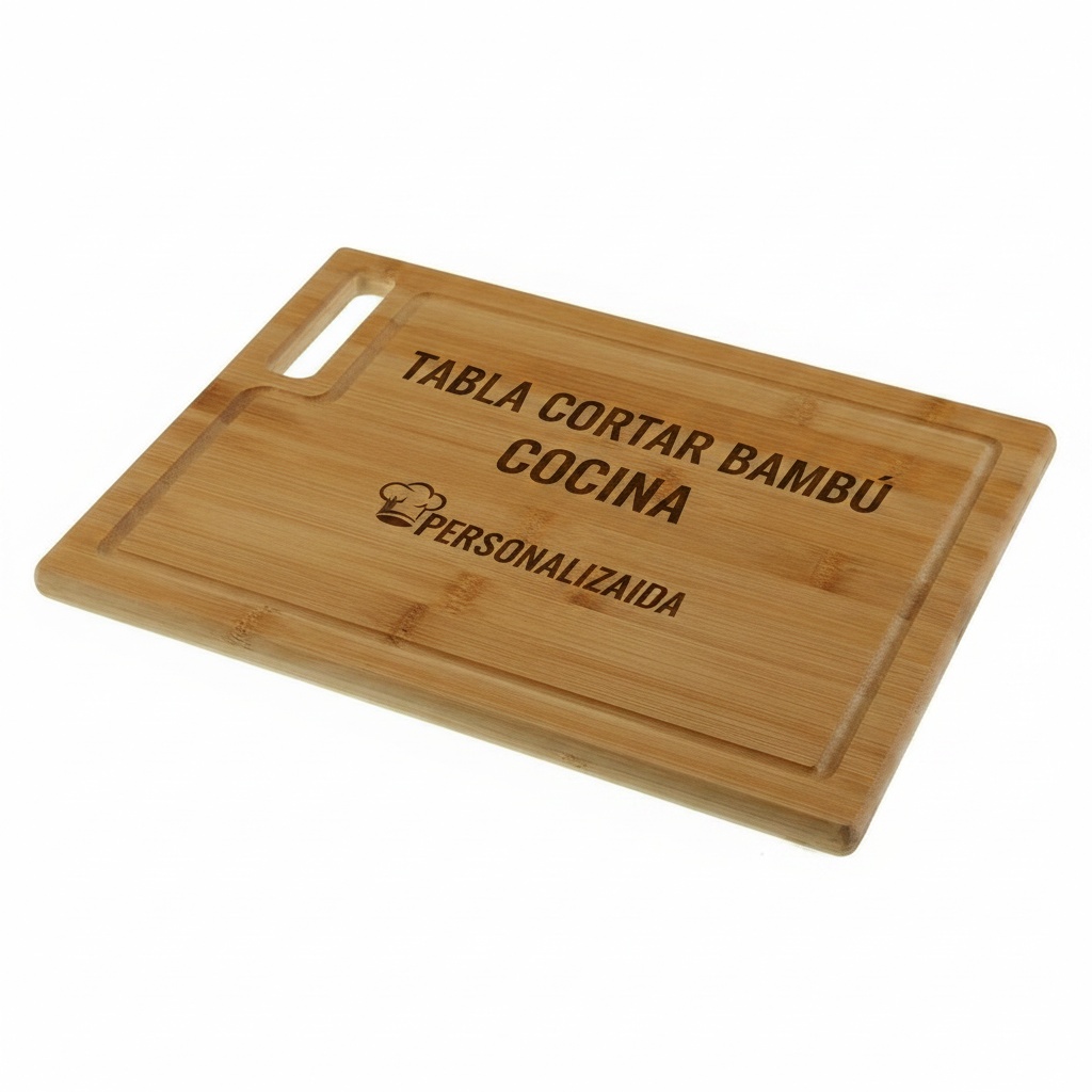 Tabla Cortar Bambú Grabada — Tu Regalo - imagen 3